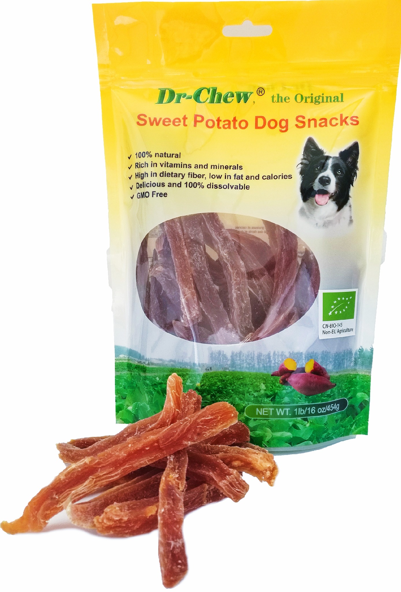 dr. Chew Sweet Potato Sticks | Organic - Vega Friend