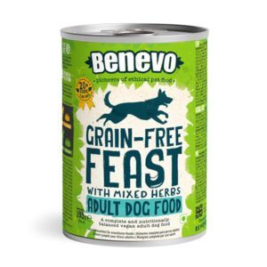 Benevo | Vegan Natvoer voor Honden | Graan- en Sojavrij