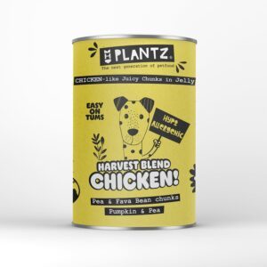 HenArt Plantz | Chicken in Jelly | Wet Food for Dogs | Grain- Gluten and Soy-Free