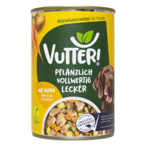 Vutter | Like Chicken | Vegan Natvoer voor Honden | Glutenvrij
