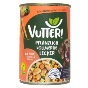 Vutter | Like Turkey | Vegan Natvoer voor Honden | Glutenvrij